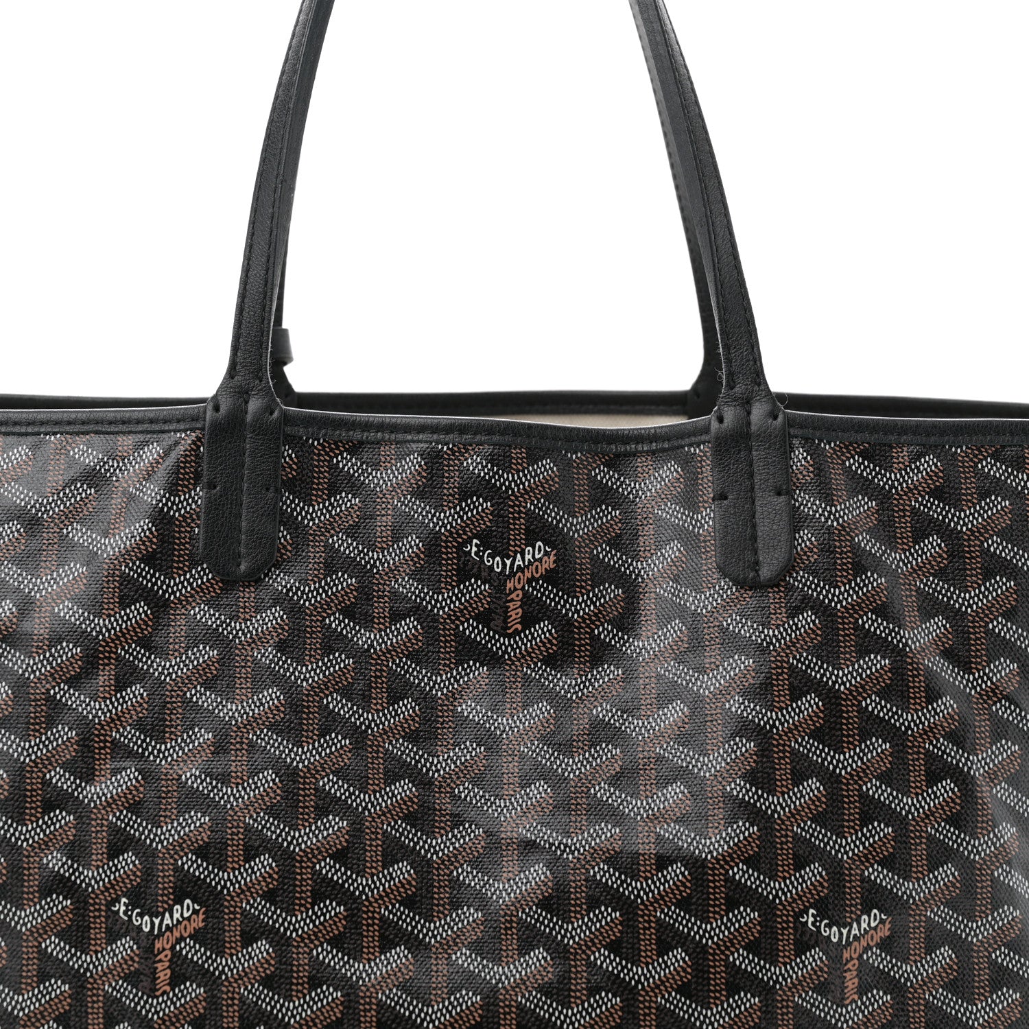 Goyard Goyardine Saint Louis PM Black 9 of 13