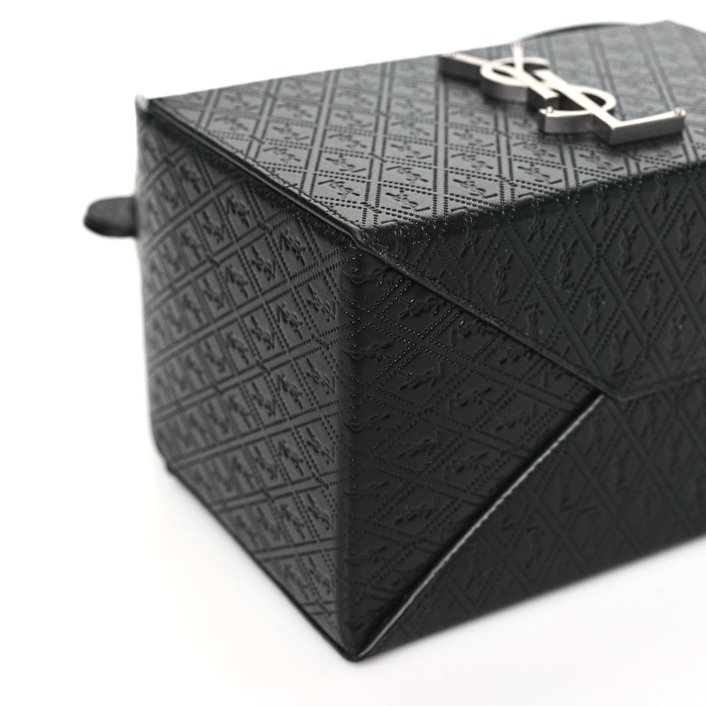 Calfskin Monogram Take Away Box Black