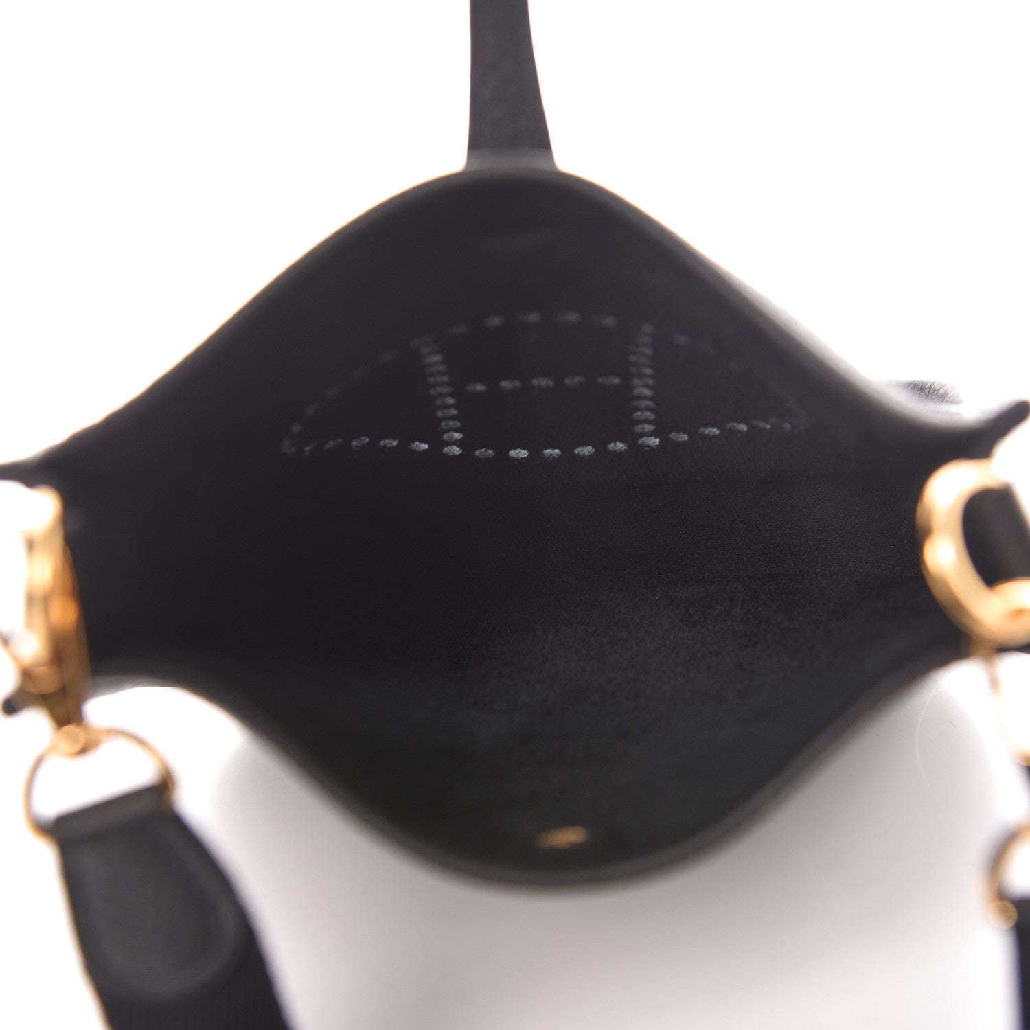 Hermes Taurillon Clemence Evelyne TPM Black 5 of 11