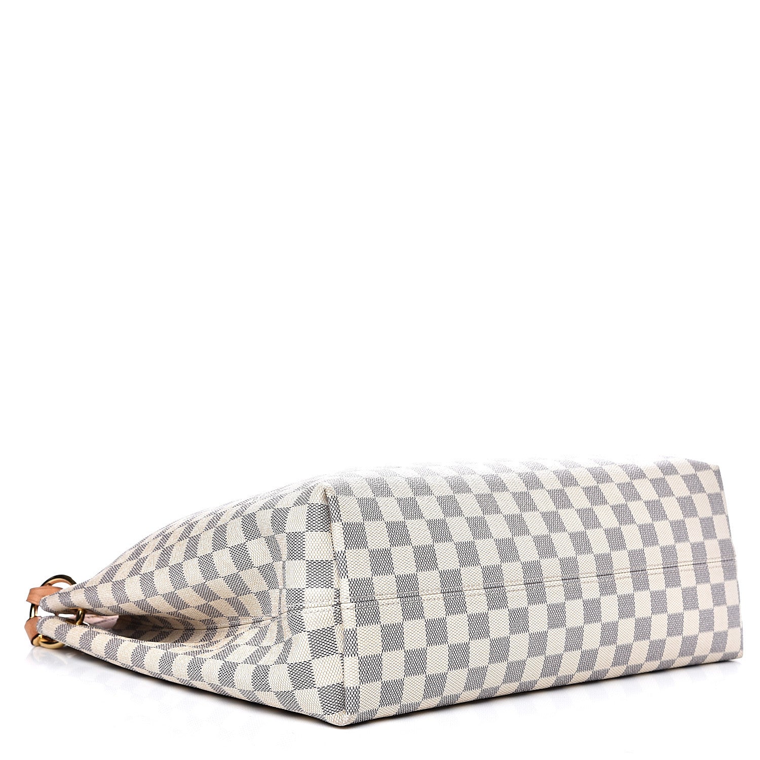 Louis Vuitton Damier Azur Graceful MM Rose Ballerine 3 of 15