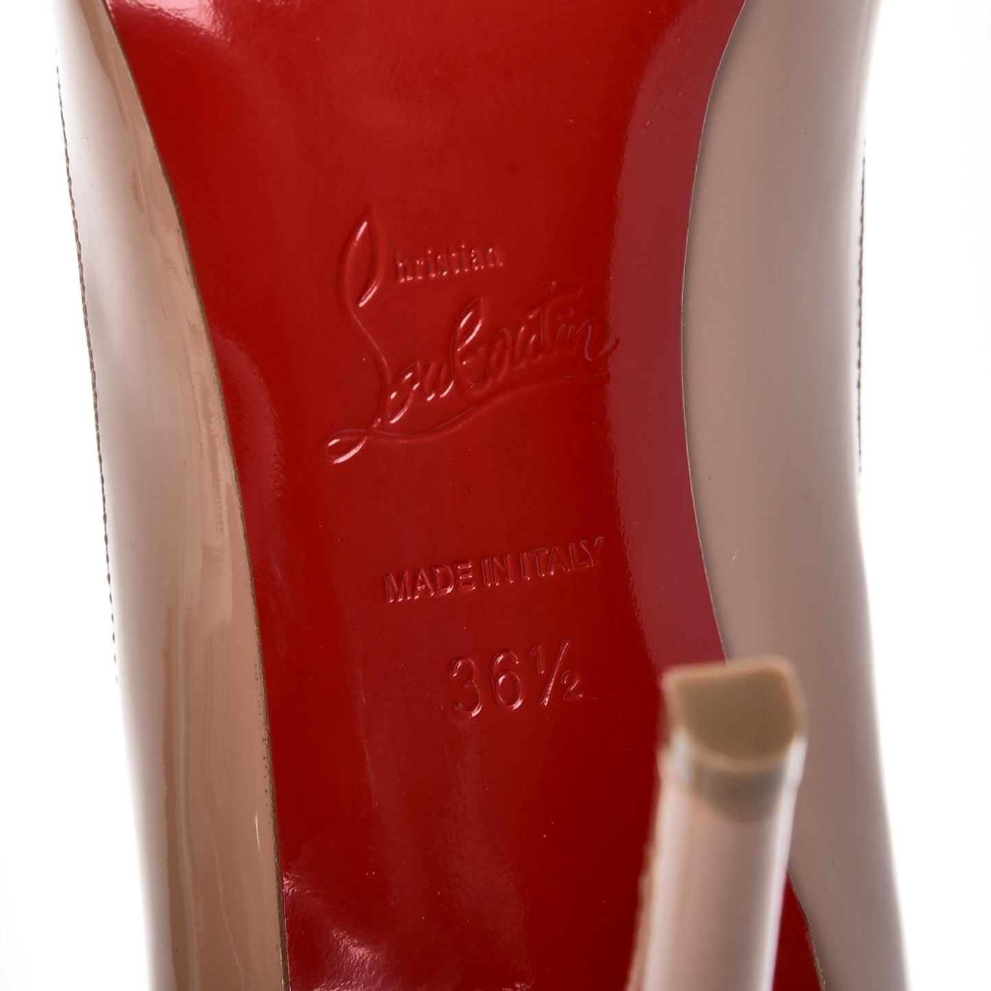 Patent Pigalle 100 Pumps 36.5 Nude