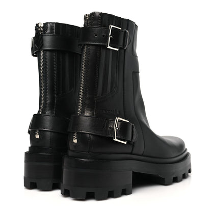 Hermes Calfskin Jaime Ankle Boots 41 Black 5 of 9
