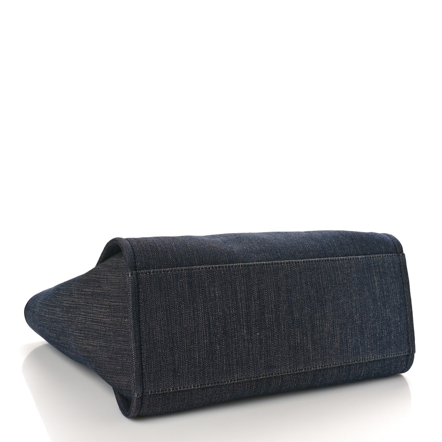 Denim Large Deauville Tote Dark Blue