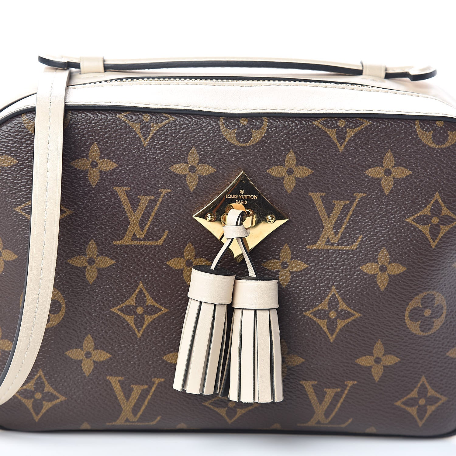 Louis Vuitton Monogram Saintonge Creme 7 of 10