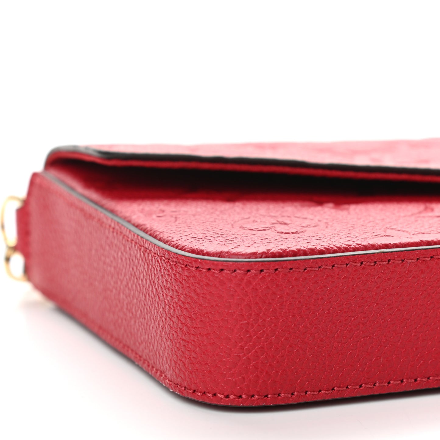 Empreinte Pochette Felicie Chain Wallet Scarlet