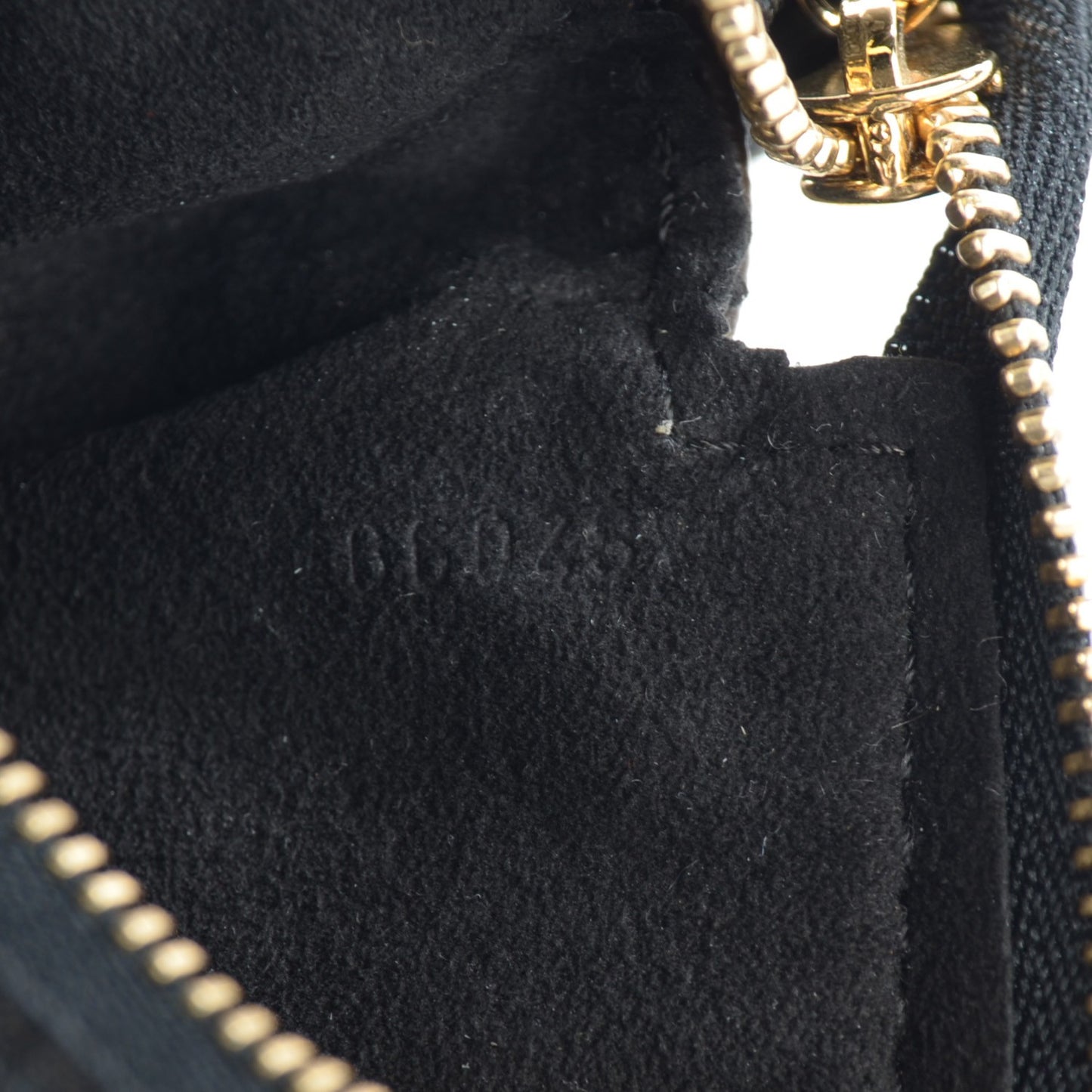 Monogram Sequins Eclipse Mini Pochette Gold