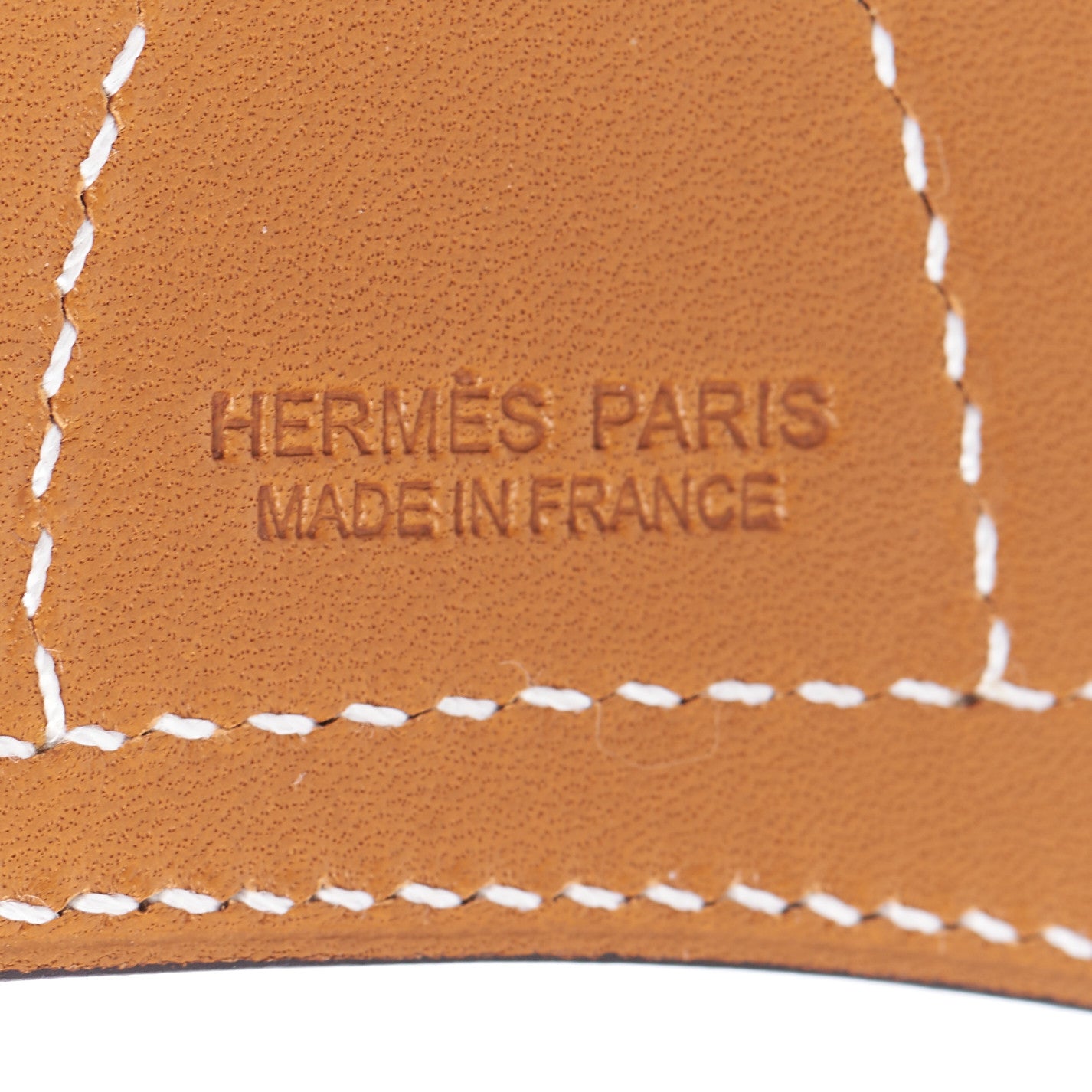 Hermes Swift Paddock Cap Bag Charm Jaune D'Or Bleu Agate 4 of 4