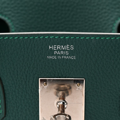 Hermes Togo Birkin 30 Malachite 6 of 11