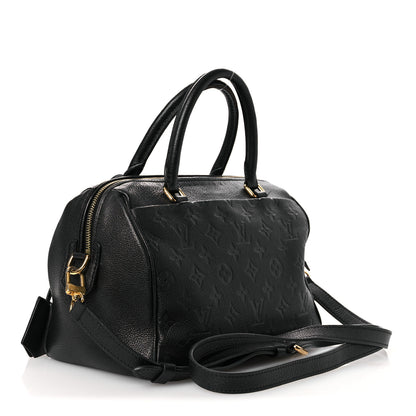 Louis Vuitton Empreinte Speedy Bandouliere 25 NM Black 3 of 13