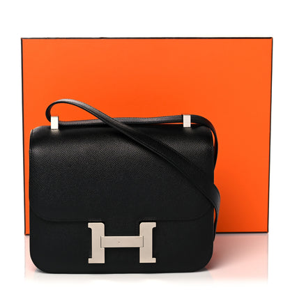 Hermes Epsom Constance 24 Black 14 of 14