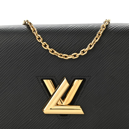 Louis Vuitton Epi Twist Belt Chain Wallet Black 7 of 10