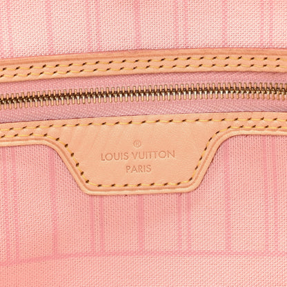 Louis Vuitton Damier Azur Neo Neverfull GM Rose Ballerine 7 of 10