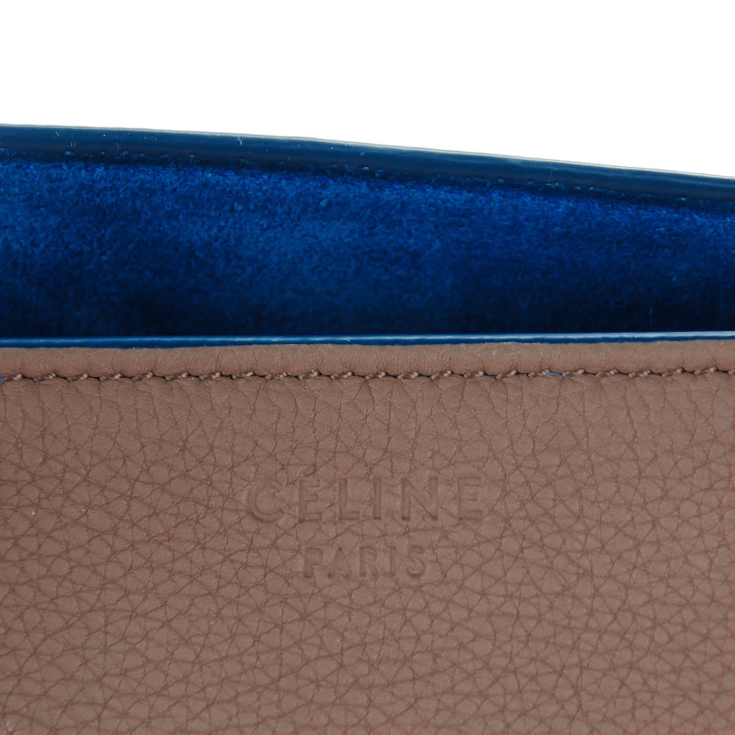 Baby Grained Calfskin Medium Phantom Luggage Taupe