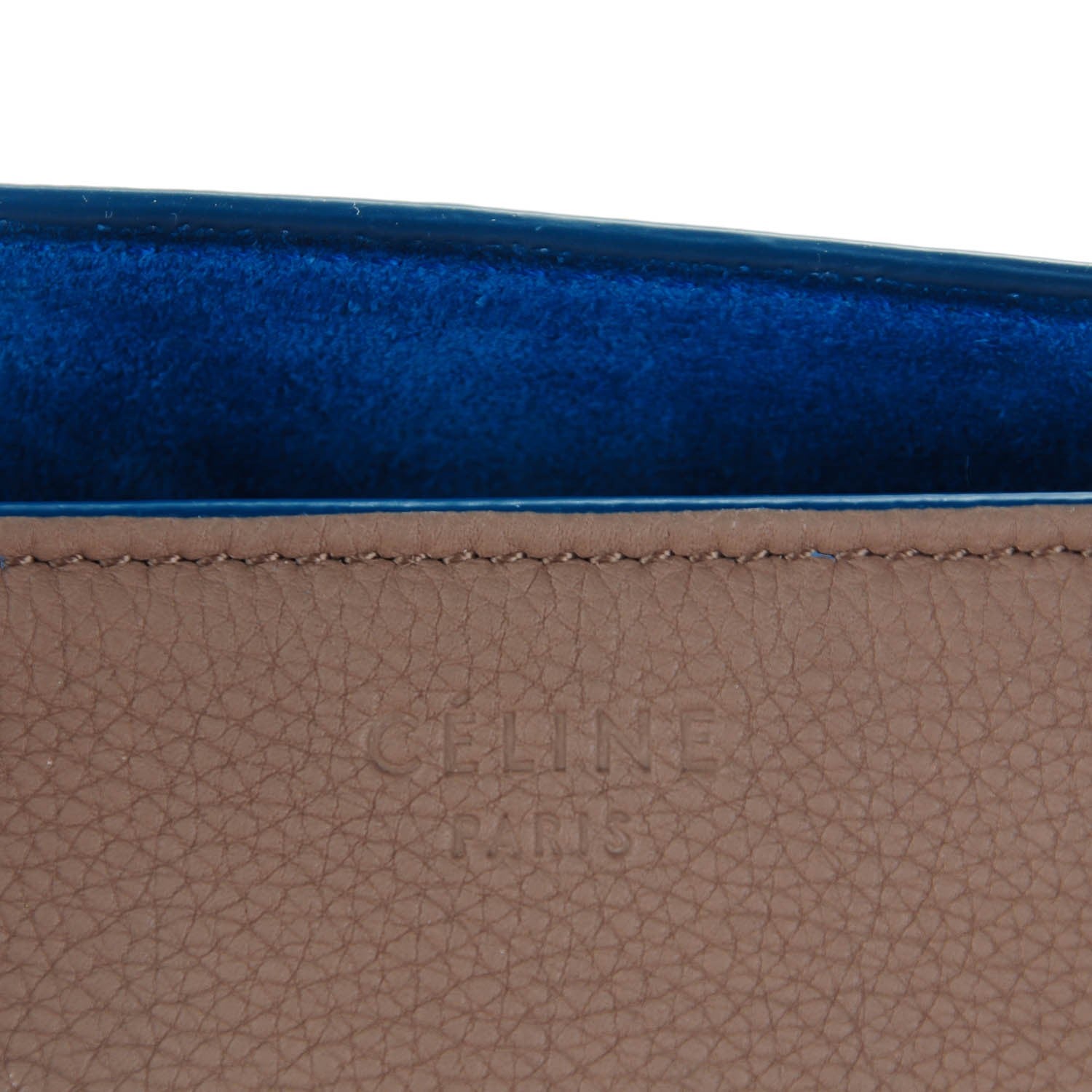 Celine Baby Grained Calfskin Medium Phantom Luggage Taupe 9 of 9