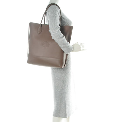 Mulberry Nappa Perforated Blossom Tote Taupe 2 of 9