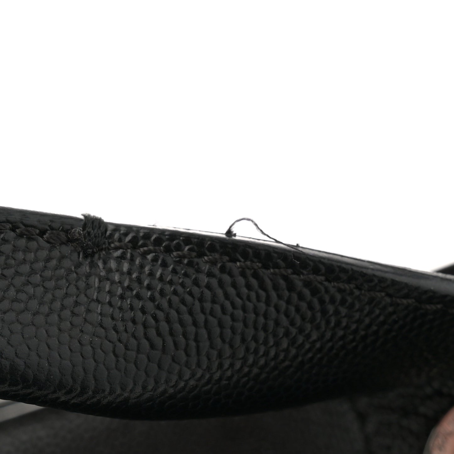 Caviar Small Studded Deauville Tote Black