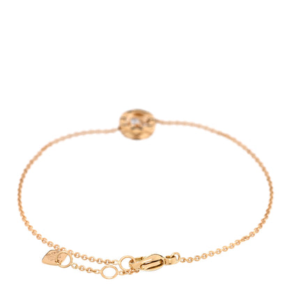 Chanel 18K Yellow Gold Diamond Coco Crush Station Bracelet 2 of 5