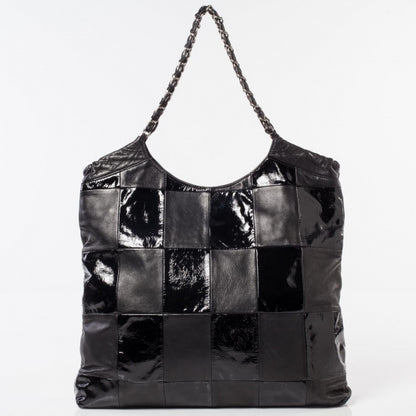 Chanel Patent Patchwork Brooklyn Large Tote 4 of 9