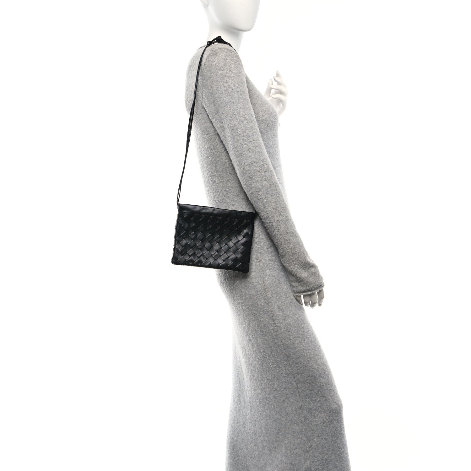 Bottega Veneta Nappa Intrecciato Small Dustbag Black 2 of 10