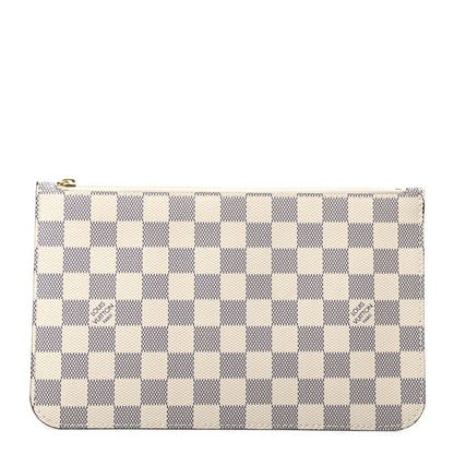 Louis Vuitton Damier Azur Braided Neverfull MM GM Pochette 1 of 6