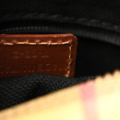 Burberry Haymarket Check Bowling Bag Brown 7 of 13
