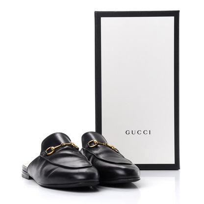Gucci Calfskin Womens Princetown Slippers 39 Black 11 of 11
