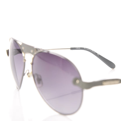 Chloe Tamaris Aviator Sunglasses CL 2104 Grey Silver 5 of 7