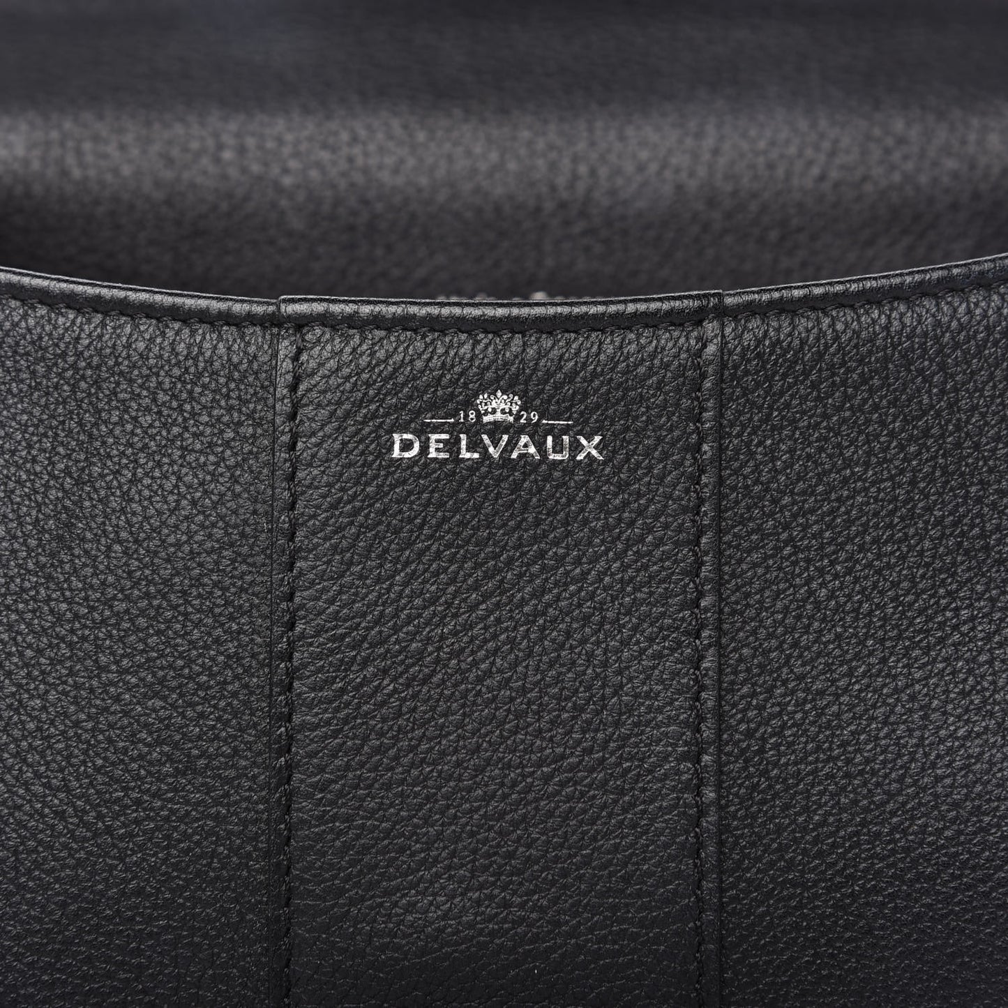 Calfskin Mini Brillant Satchel Black