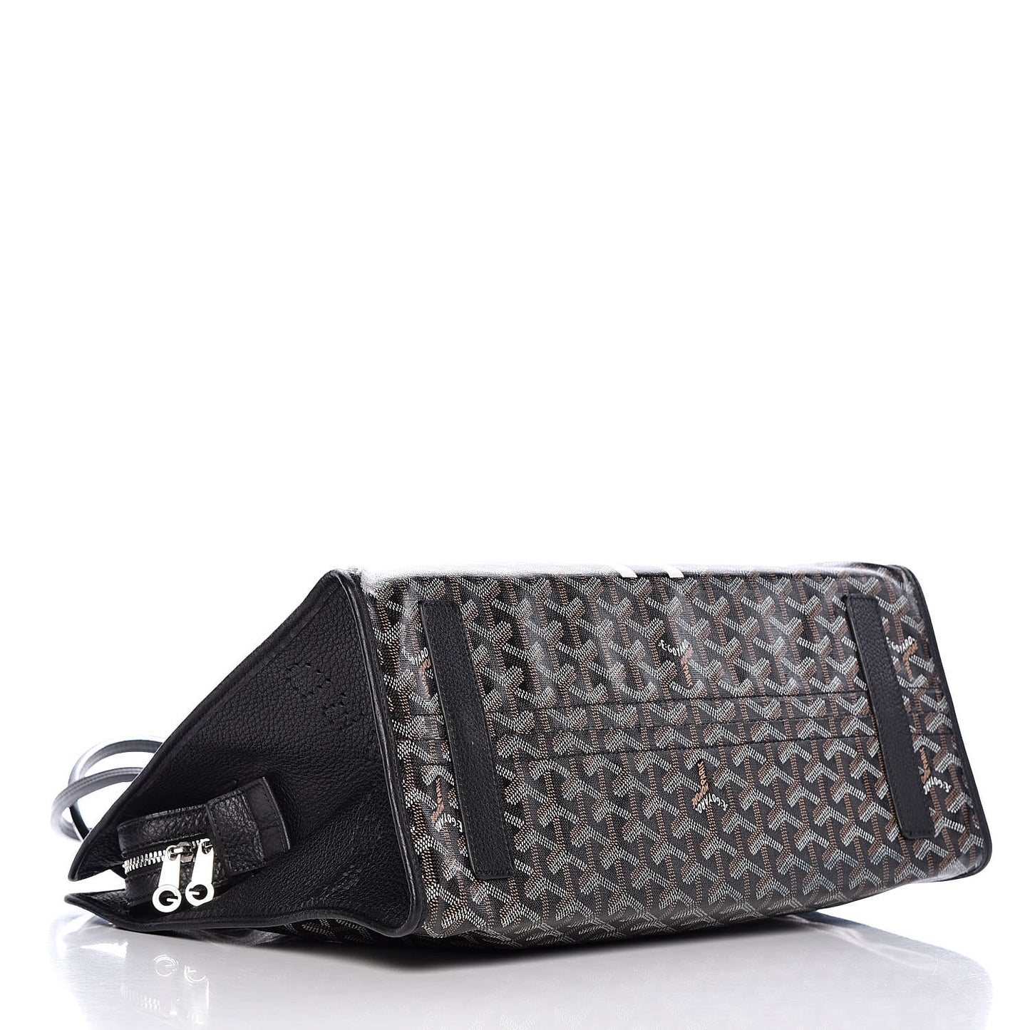 Goyardine Sac Hardy Pet Carrier PM Black