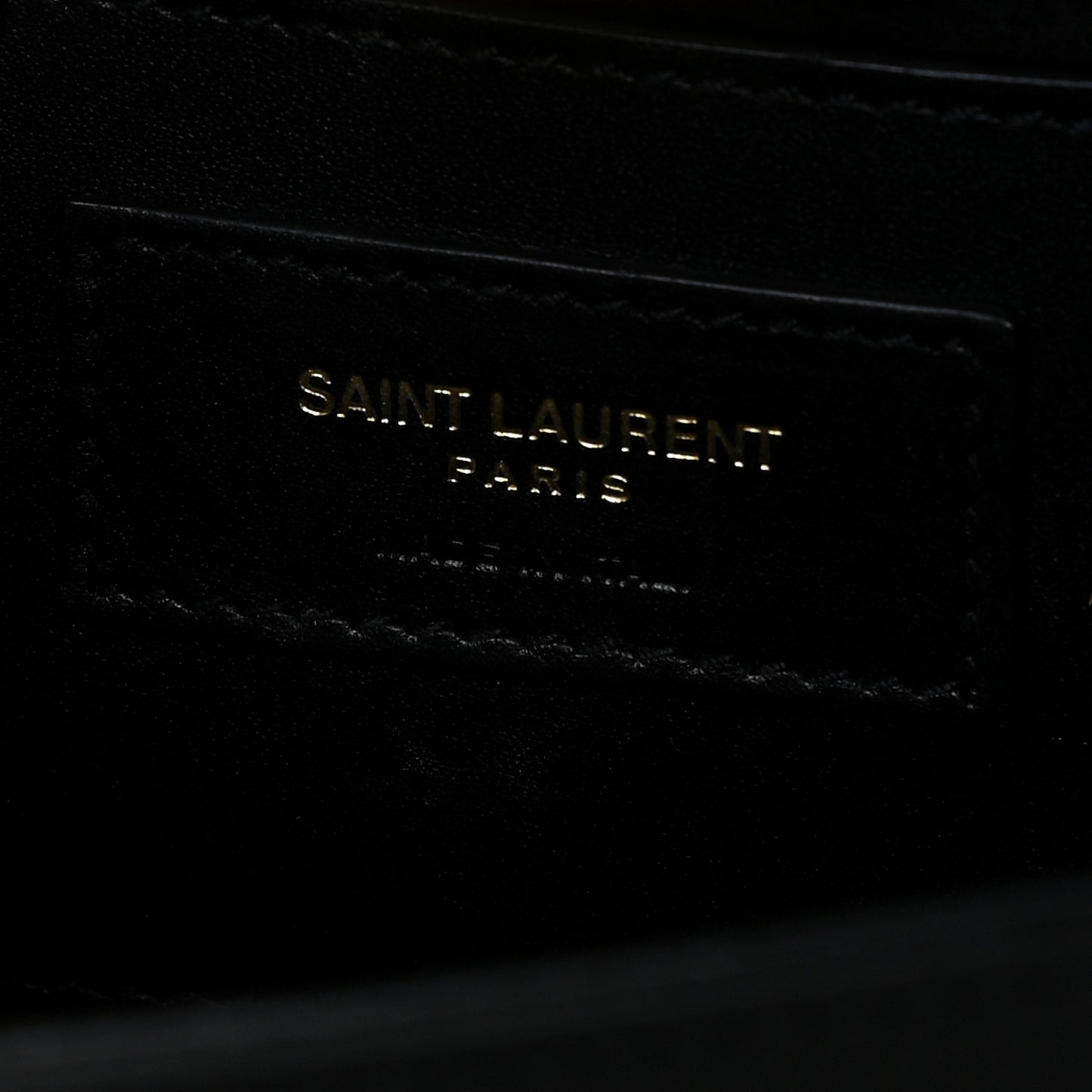 Smooth Calfskin Medium Classic Monogram Kate Tassel Satchel Black