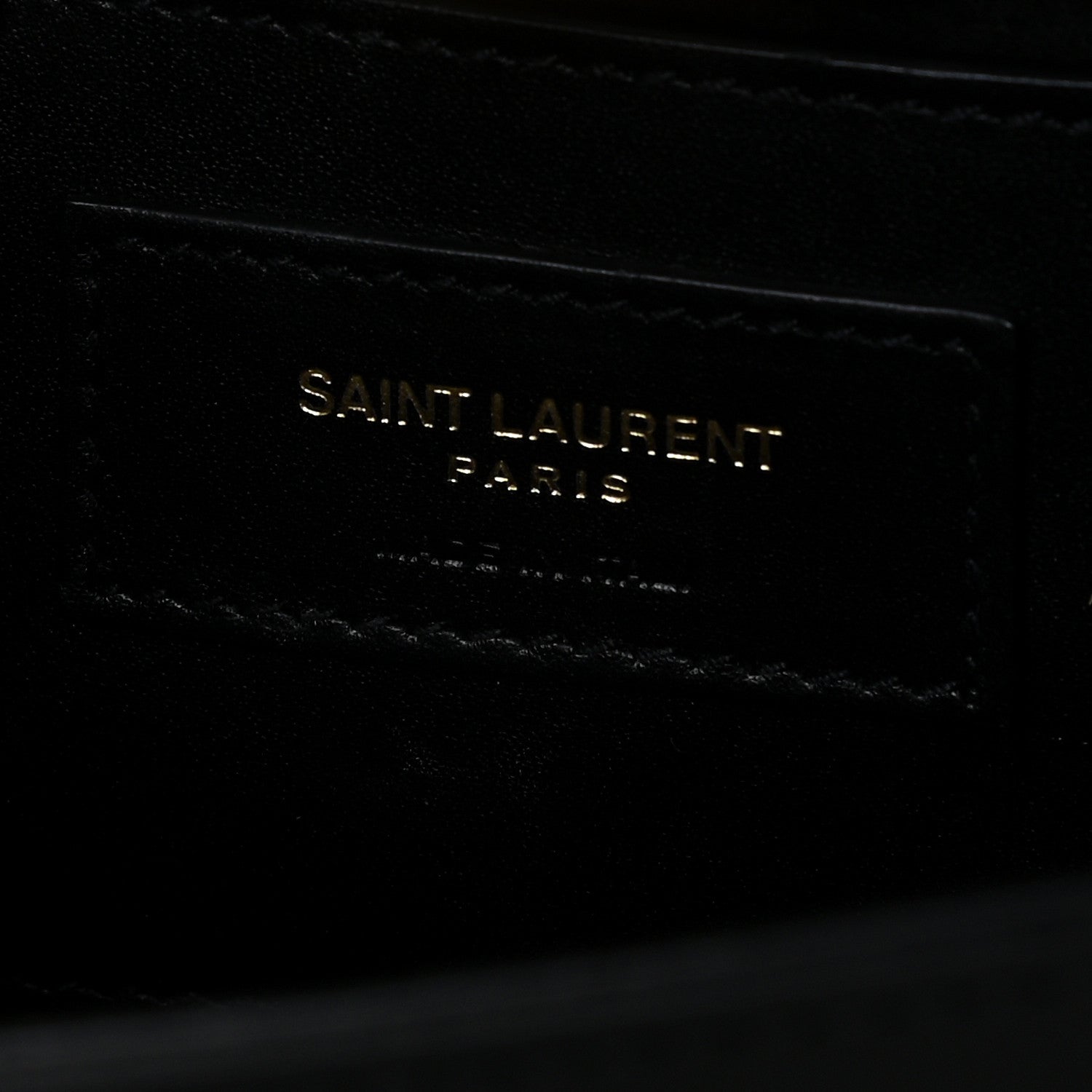 Saint Laurent Smooth Calfskin Medium Classic Monogram Kate Tassel Satchel Black 9 of 12