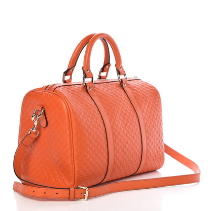 Gucci Microguccissima Medium Joy Boston Sun Orange 4 of 10