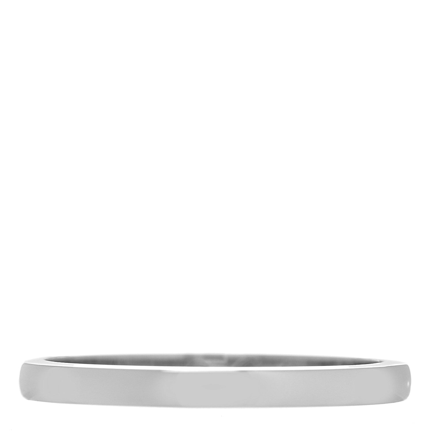 Cartier Platinum 2mm Ballerine Wedding Band Ring 57 8 1 of 5