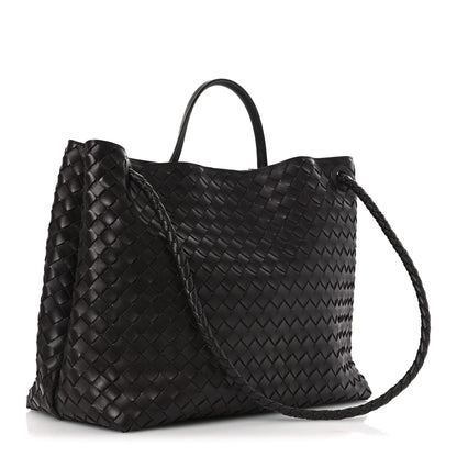 Bottega Veneta Nappa Intrecciato Large Andiamo Shoulder Bag Fondant 2 of 9