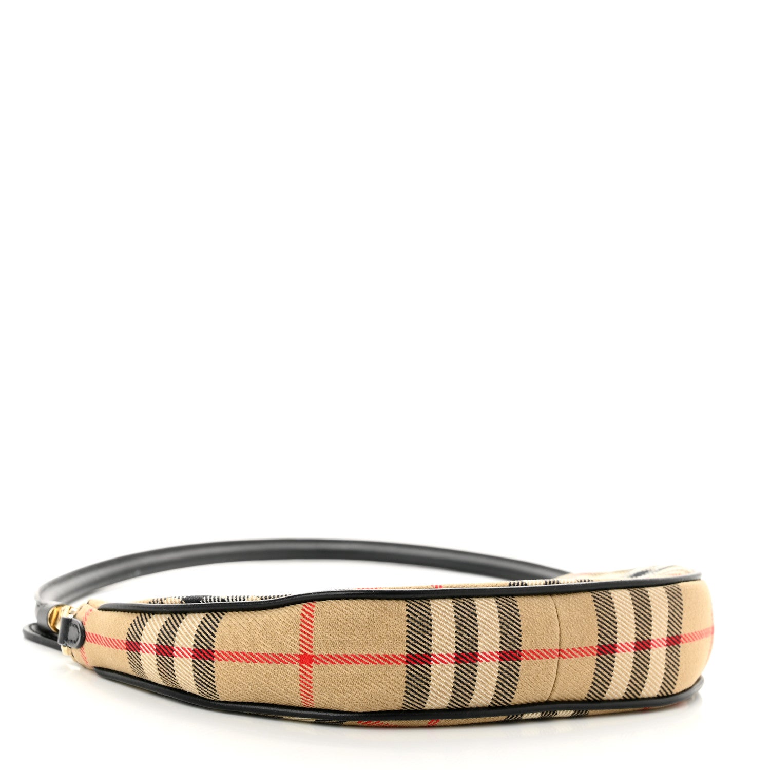 Burberry Vintage Check Calfskin Olympia Slim Pouch Archive Beige 4 of 10