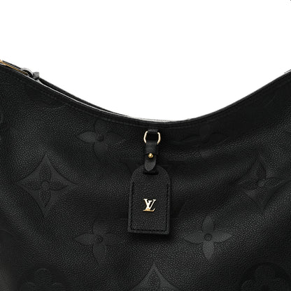 Louis Vuitton Empreinte Monogram Giant CarryAll MM Black 8 of 10