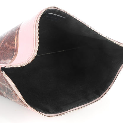 Givenchy Coated Canvas Butterfly Print Large Flat Zip Pouch Multicolor 5 of 8