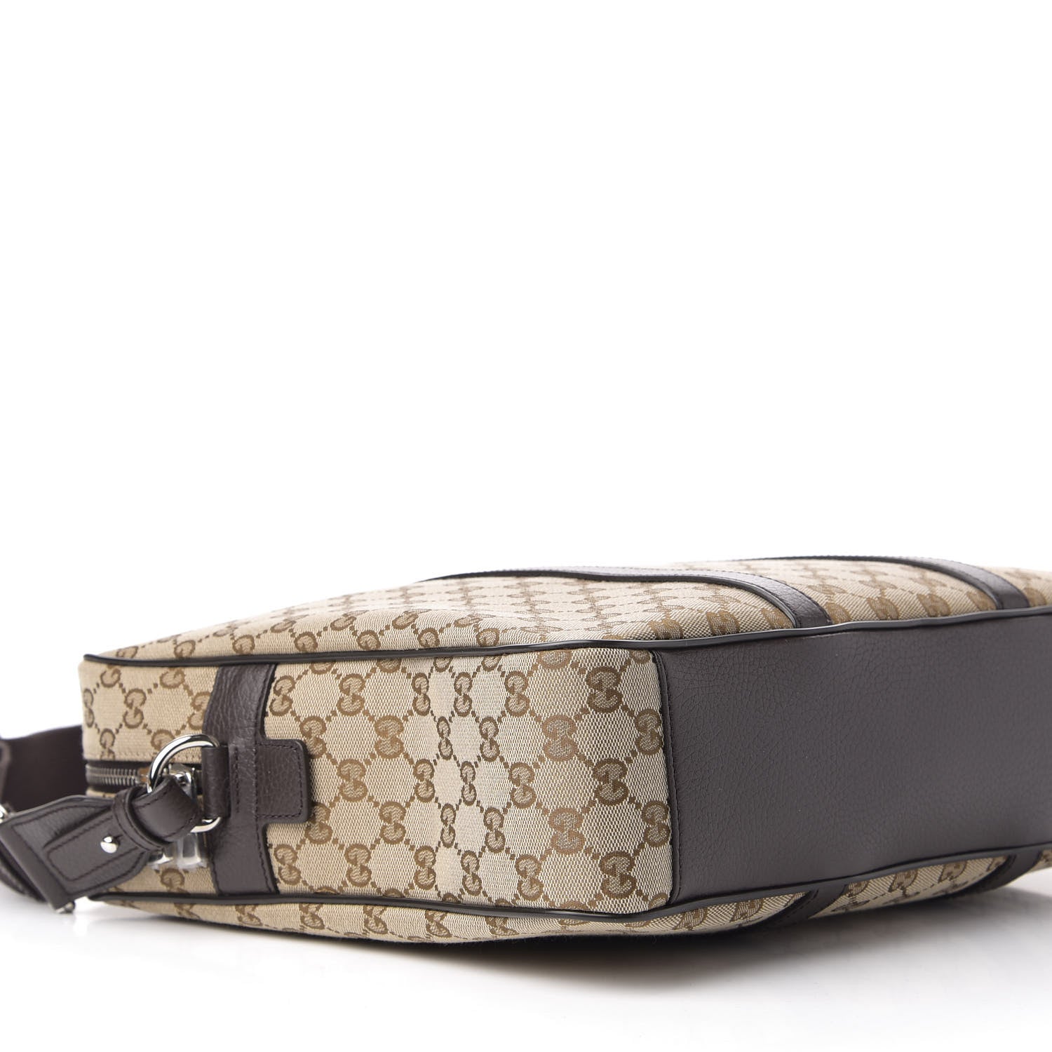 Gucci Monogram Briefcase Dark Brown 9 of 11