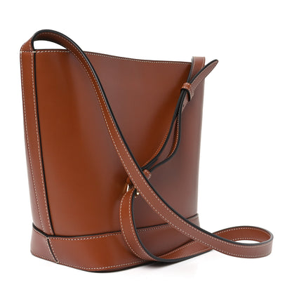 Celine Smooth Calfskin Small Cuir Triomphe Bucket Bag Tan 2 of 11
