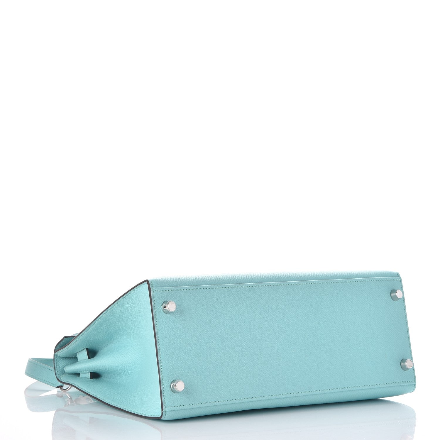 Hermes Epsom Kelly Sellier 28 Bleu Atoll 6 of 30