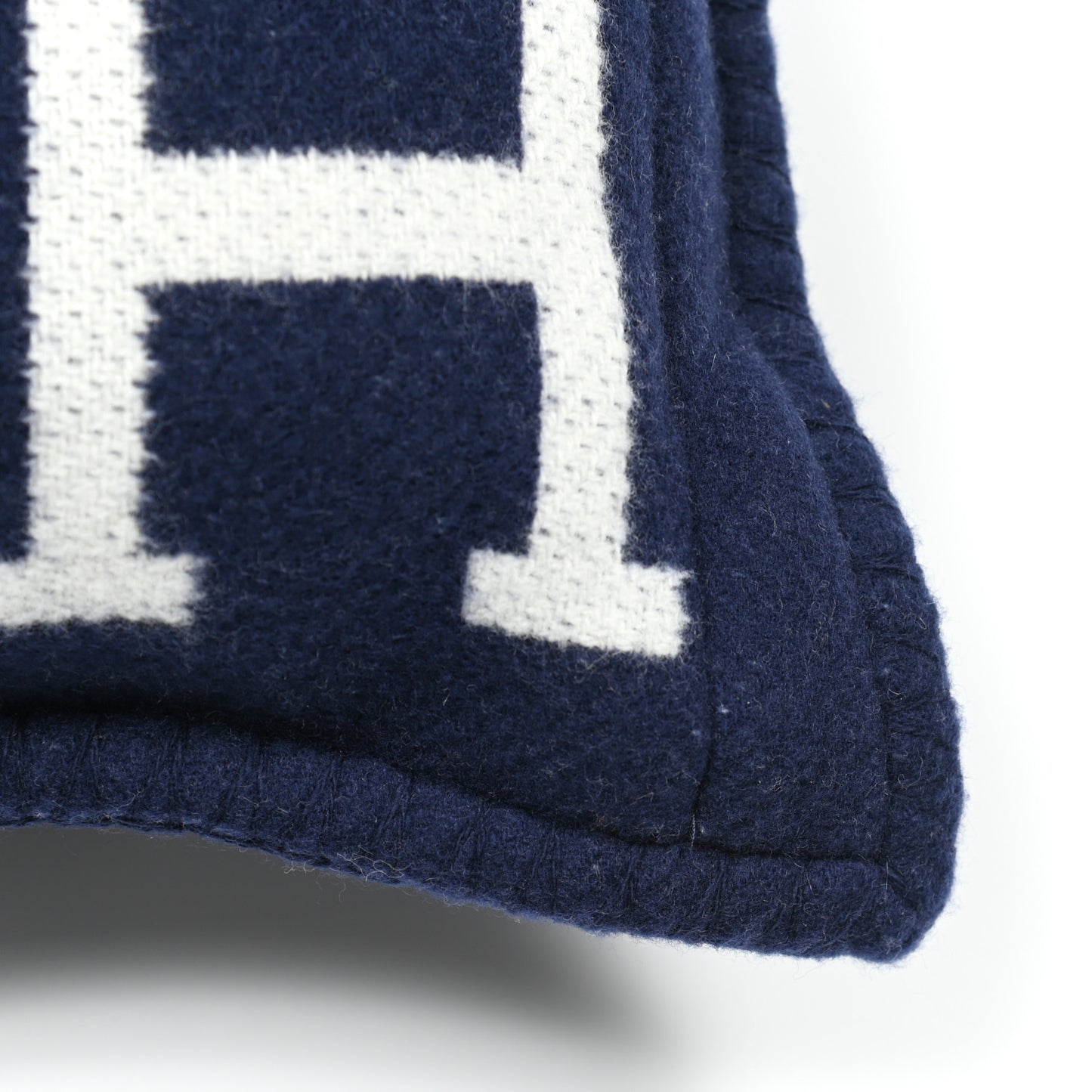 Wool Cashmere Avalon III Pillow PM Ecru Caban