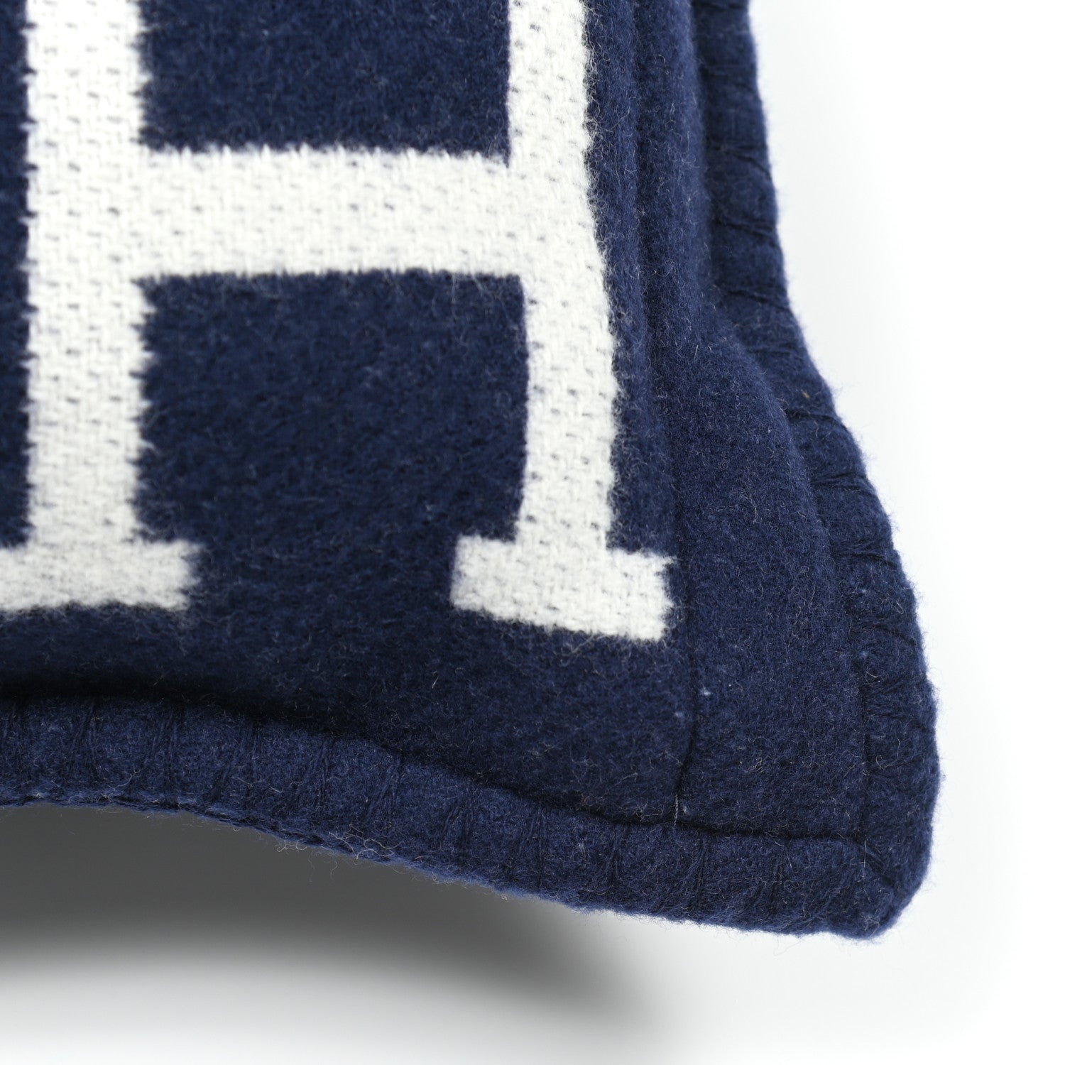 Hermes Wool Cashmere Avalon III Pillow PM Ecru Caban 3 of 3