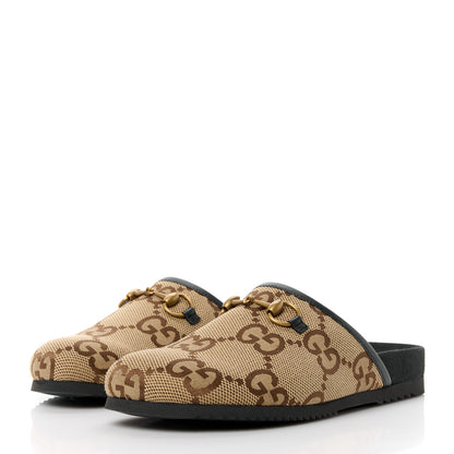 Gucci Monogram Maxi GG Mens Sandals 8 Camel 3 of 10