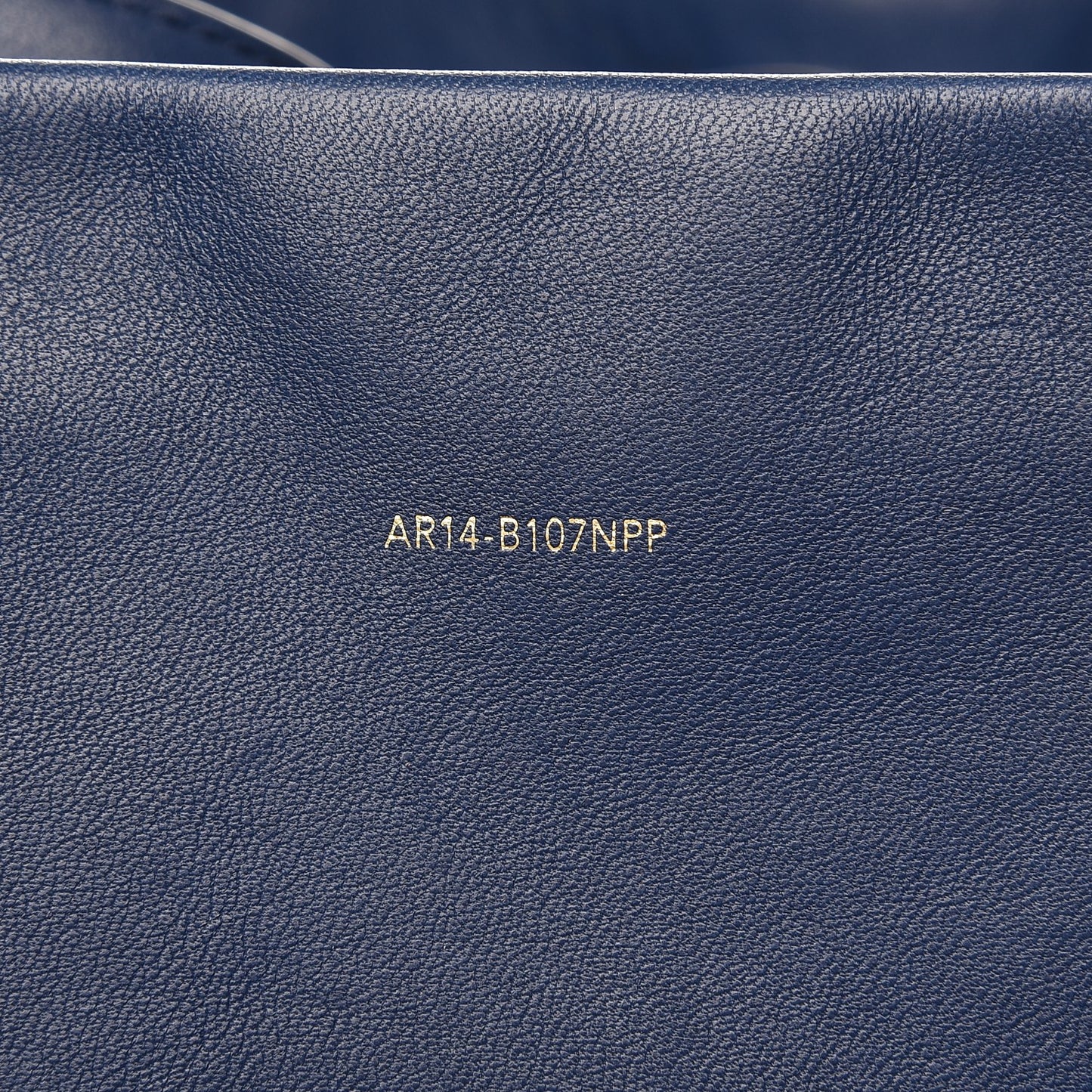3.1 Smooth Calfskin Large Soleil Bucket Bag Midnight Blue