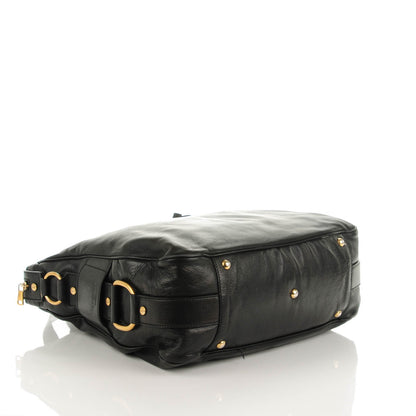 Saint Laurent Calfskin Muse Messenger Bag Black 4 of 8