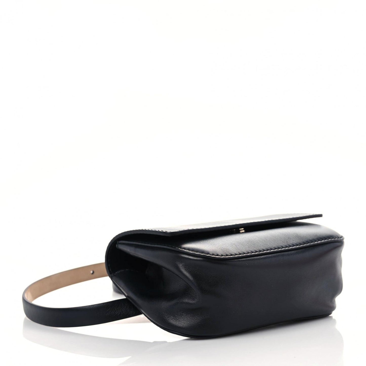 Vitello Small Belt Bag Black