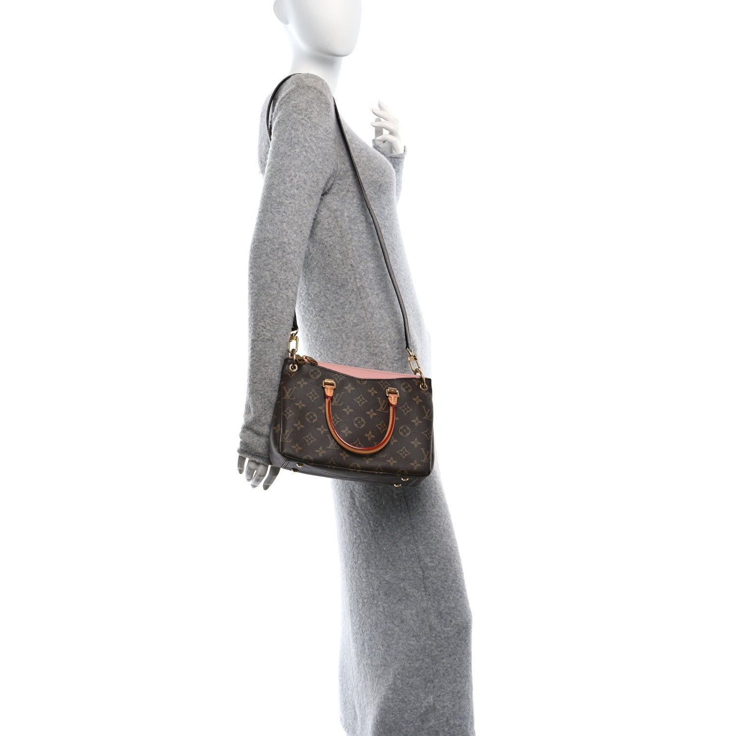 Louis Vuitton Monogram Pallas BB Rose Ballerine 2 of 12