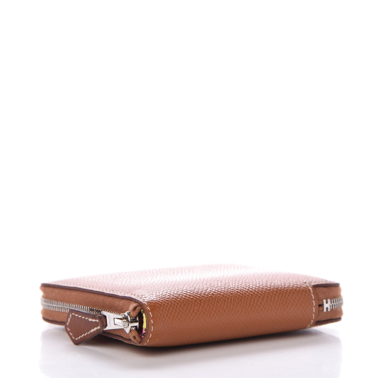 Hermes Epsom Silk'in Compact Wallet Gold 4 of 8