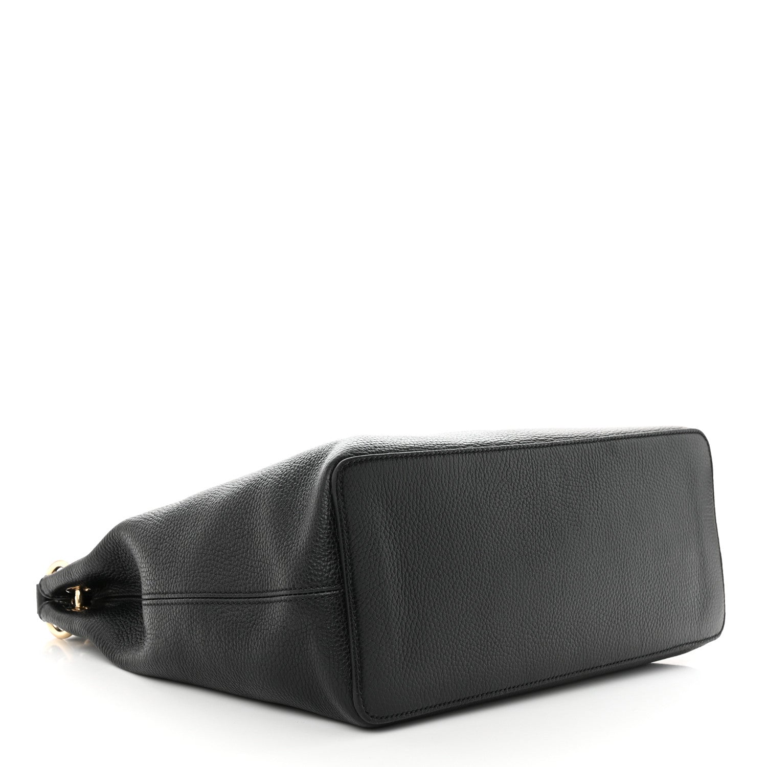 Gucci Pebbled Calfskin Large Soho Hobo Black 4 of 11