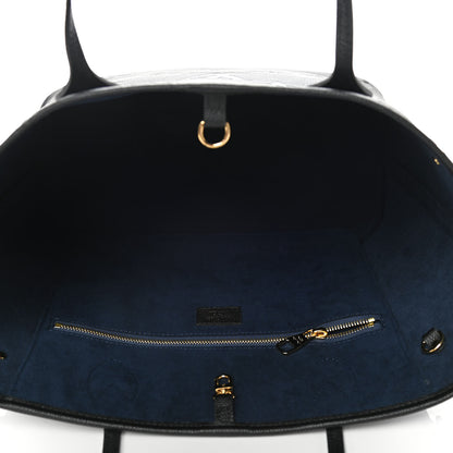 Louis Vuitton Empreinte Monogram Giant Neverfull MM Black 5 of 10
